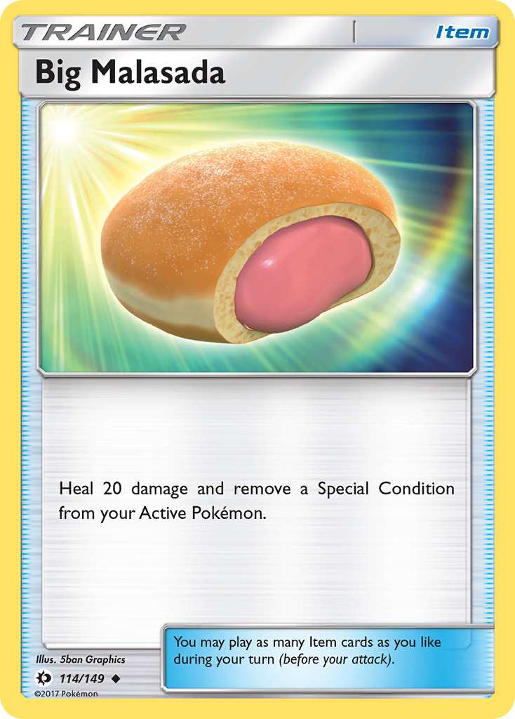 Big Malasada (114/149) [Sun & Moon: Base Set] | Mega City Incorporated
