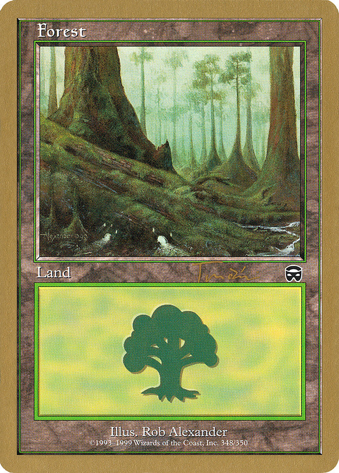 Forest (jt348) (Jan Tomcani) [World Championship Decks 2001] | Mega City Incorporated