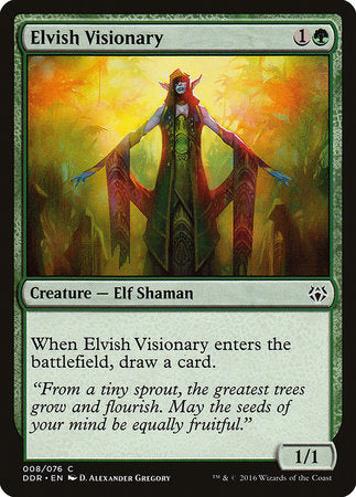 Elvish Visionary [Duel Decks: Nissa vs. Ob Nixilis] | Mega City Incorporated