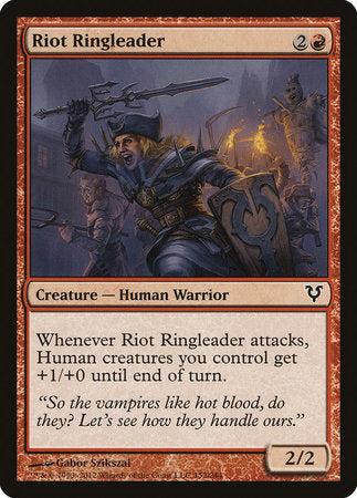 Riot Ringleader [Avacyn Restored] | Mega City Incorporated