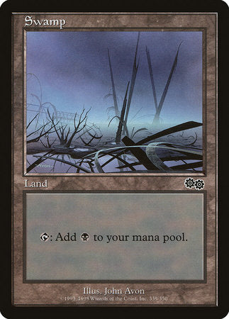 Swamp (339) [Urza's Saga] | Mega City Incorporated