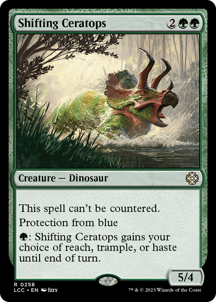 Shifting Ceratops [The Lost Caverns of Ixalan Commander] | Mega City Incorporated