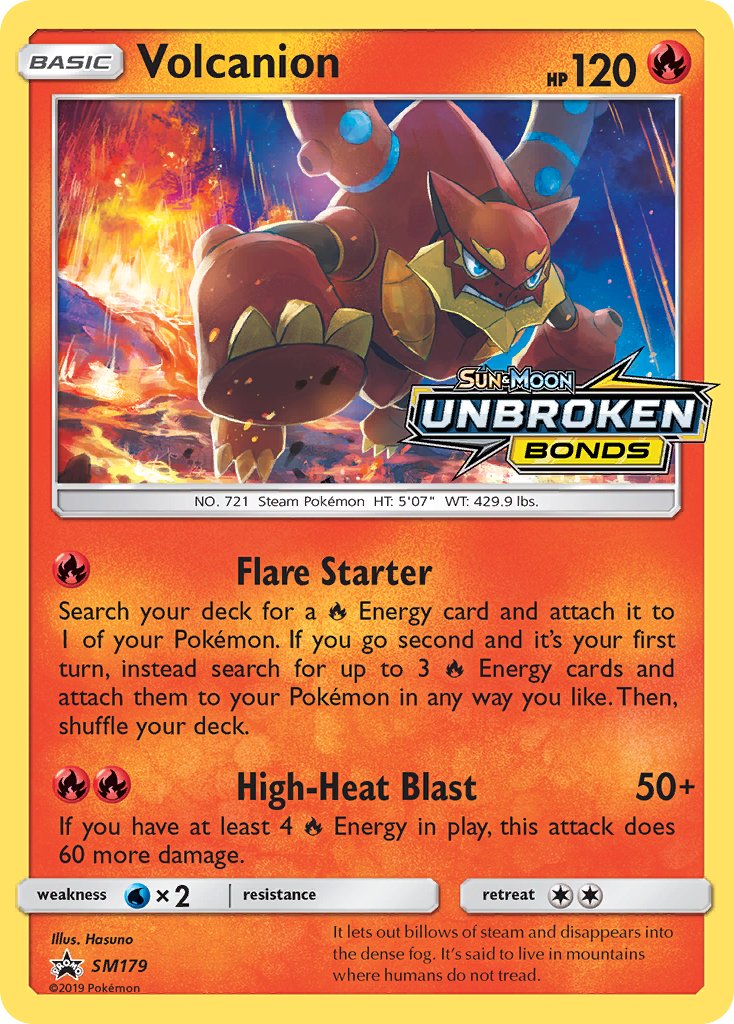 Volcanion (SM179) [Sun & Moon: Black Star Promos] | Mega City Incorporated