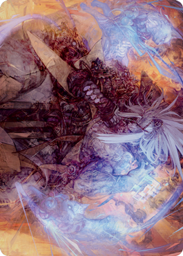 Satoru Umezawa 2 Art Card [Kamigawa: Neon Dynasty Art Series] | Mega City Incorporated
