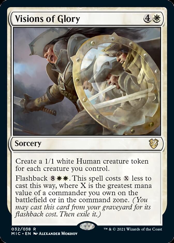 Visions of Glory [Innistrad: Midnight Hunt Commander] | Mega City Incorporated