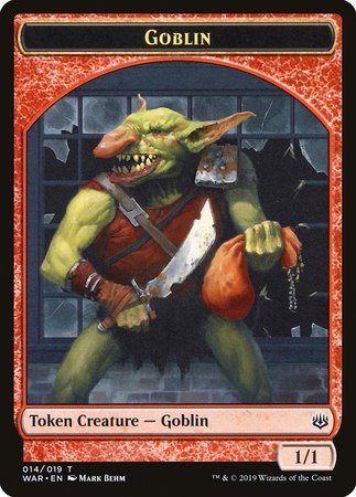 Goblin Token [War of the Spark Tokens] | Mega City Incorporated