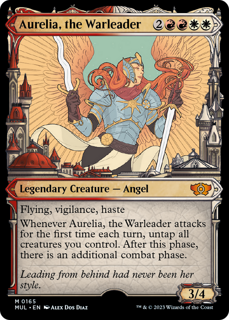 Aurelia, the Warleader (Halo Foil) [Multiverse Legends] | Mega City Incorporated