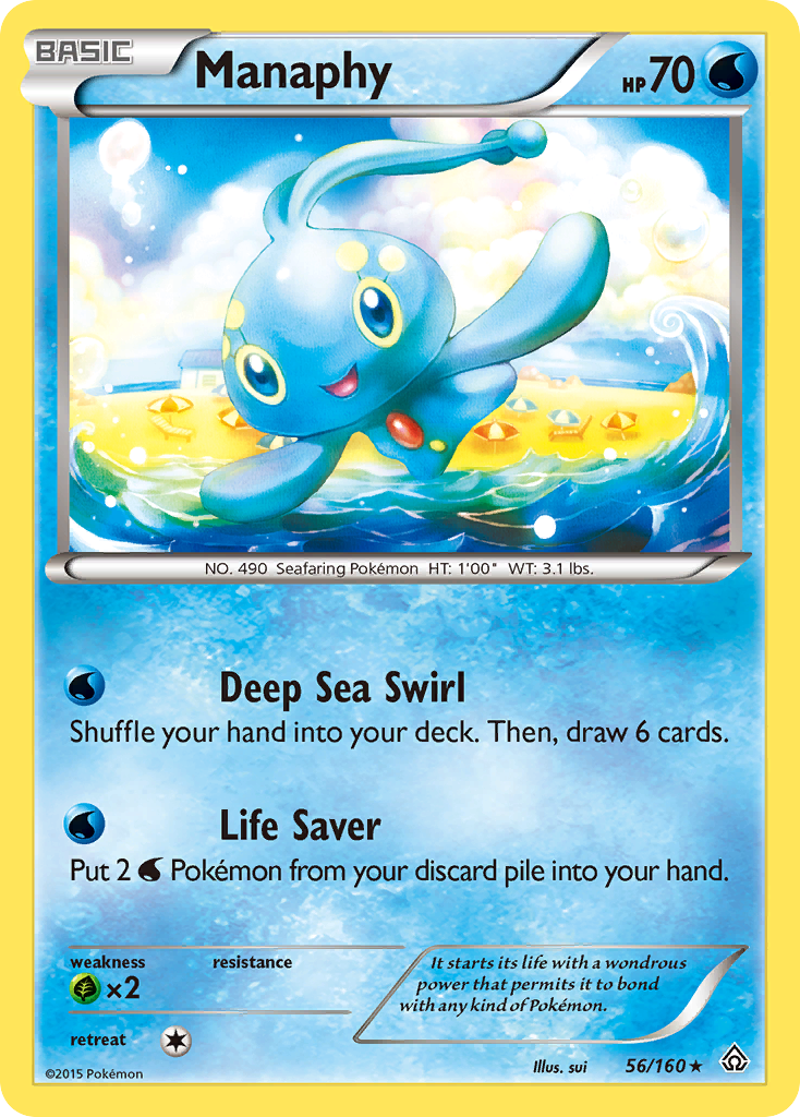 Manaphy (56/160) [XY: Primal Clash] | Mega City Incorporated