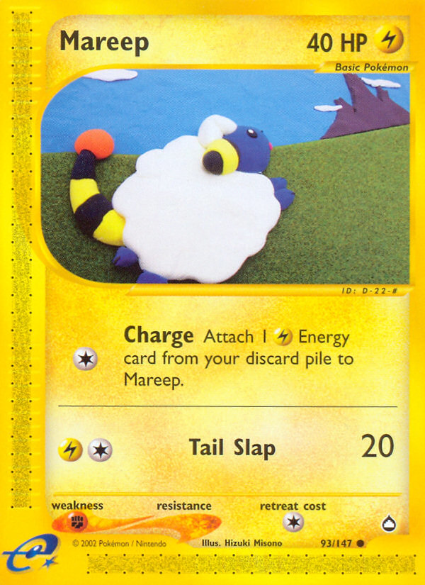 Mareep (93/147) [Aquapolis] | Mega City Incorporated