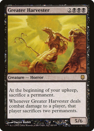 Greater Harvester [Darksteel] | Mega City Incorporated