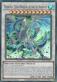 Trishula, Zero Dragon of the Ice Barrier [SDFC-EN041] Ultra Rare | Mega City Incorporated