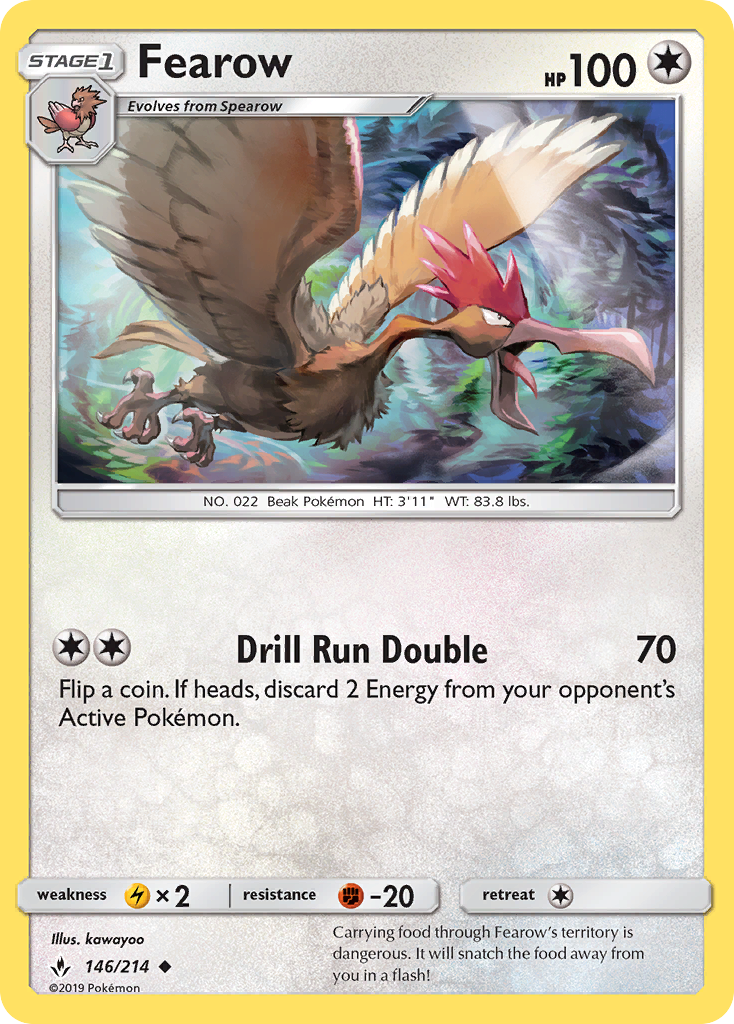 Fearow (146/214) [Sun & Moon: Unbroken Bonds] | Mega City Incorporated