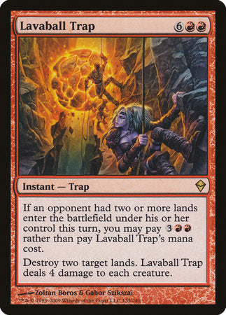 Lavaball Trap [Zendikar] | Mega City Incorporated