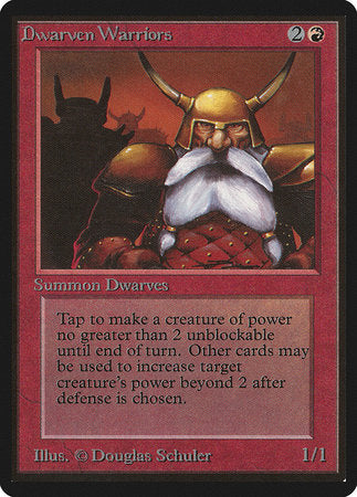 Dwarven Warriors [Limited Edition Beta] | Mega City Incorporated