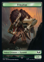 Tyranid (017) // Tyranid Gargoyle Double-sided Token (Surge Foil) [Universes Beyond: Warhammer 40,000 Tokens] | Mega City Incorporated