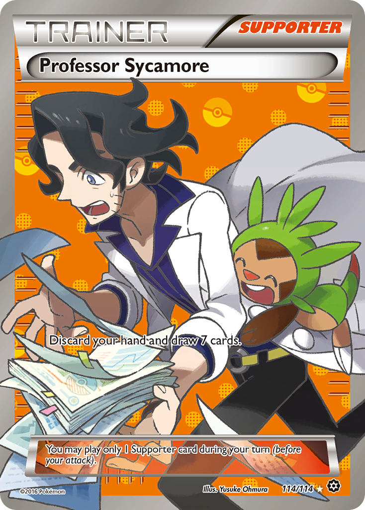 Professor Sycamore (114/114) [XY: Steam Siege] | Mega City Incorporated