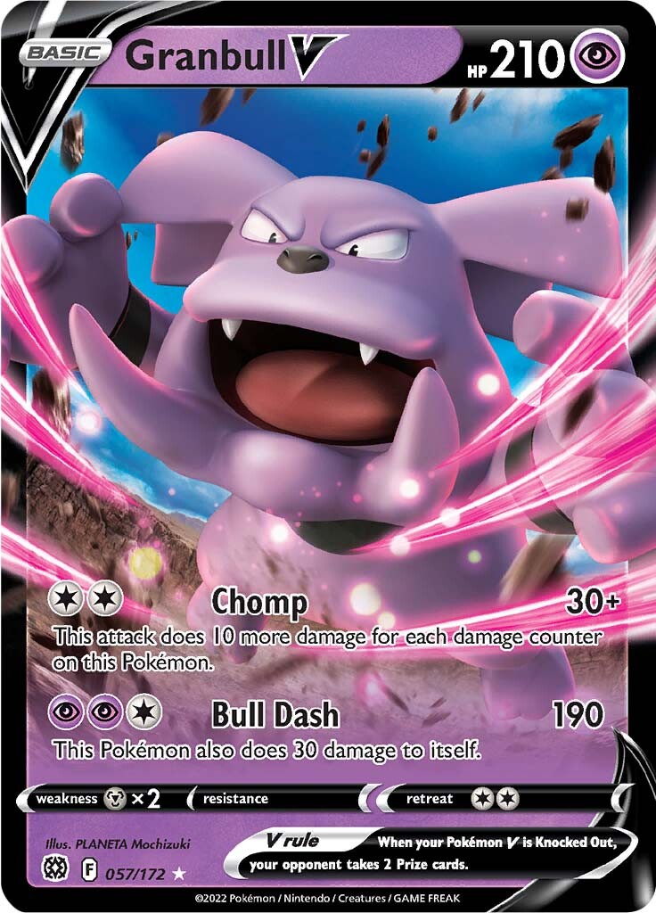 Granbull V (057/172) [Sword & Shield: Brilliant Stars] | Mega City Incorporated