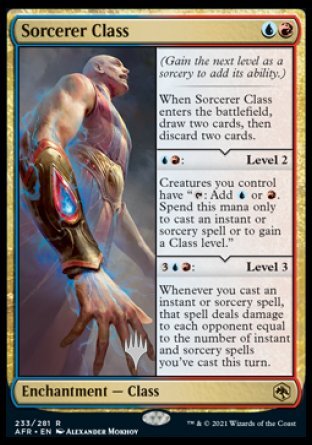 Sorcerer Class (Promo Pack) [Dungeons & Dragons: Adventures in the Forgotten Realms Promos] | Mega City Incorporated