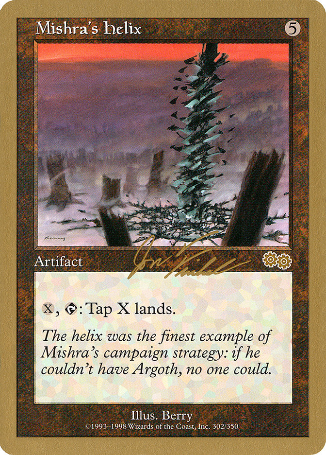 Mishra's Helix (Jon Finkel) [World Championship Decks 2000] | Mega City Incorporated