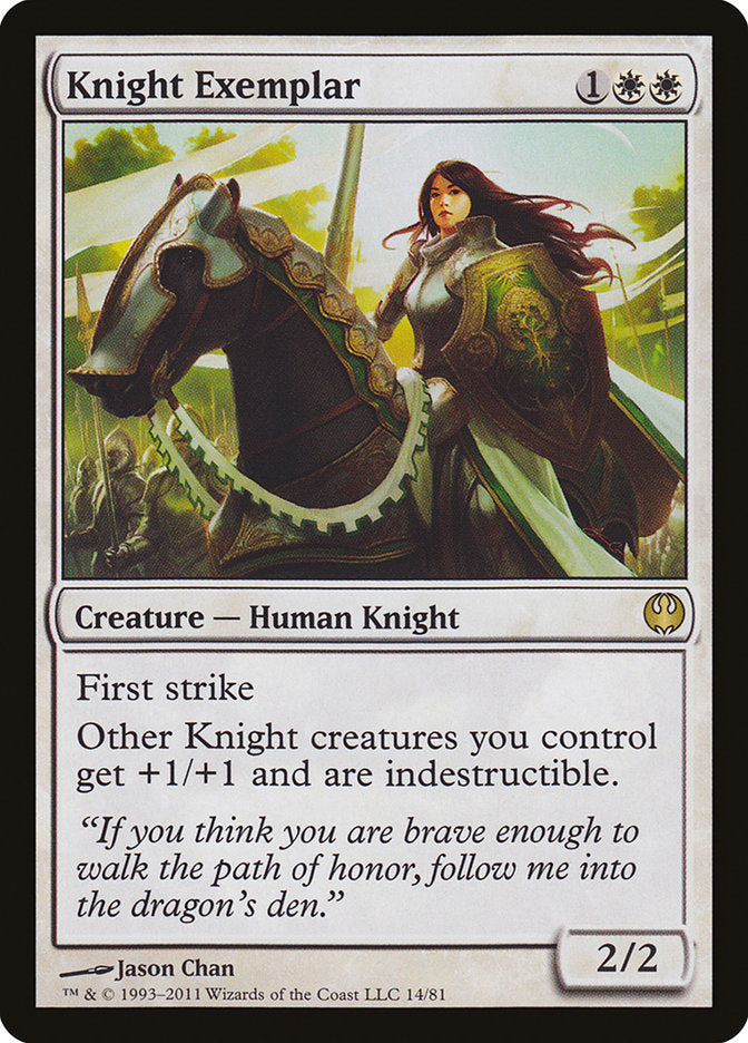 Knight Exemplar [Duel Decks: Knights vs. Dragons] | Mega City Incorporated