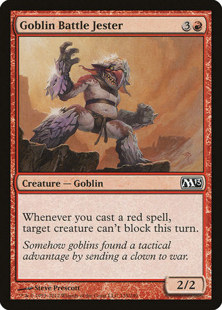 Goblin Battle Jester [Magic 2013] | Mega City Incorporated