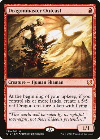 Dragonmaster Outcast [Commander 2019] | Mega City Incorporated