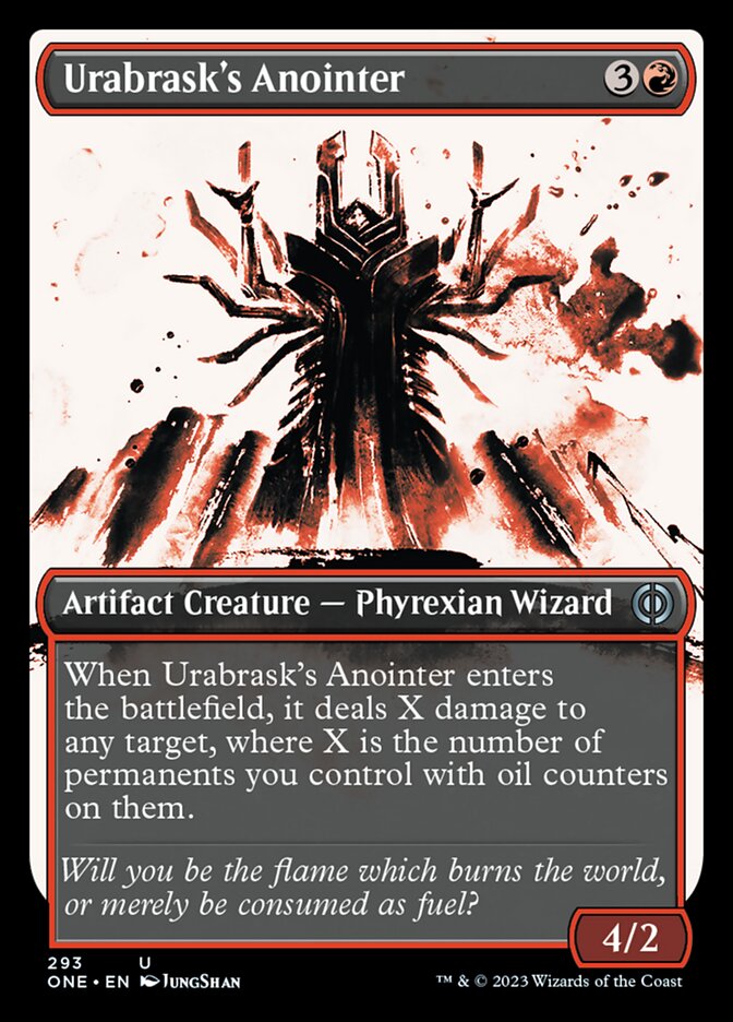 Urabrask's Anointer (Showcase Ichor) [Phyrexia: All Will Be One] | Mega City Incorporated