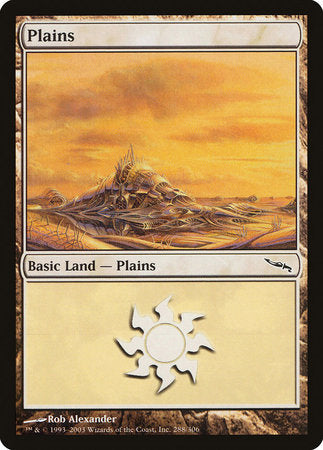 Plains (288) [Mirrodin] | Mega City Incorporated