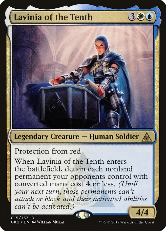 Lavinia of the Tenth [Ravnica Allegiance Guild Kit] | Mega City Incorporated