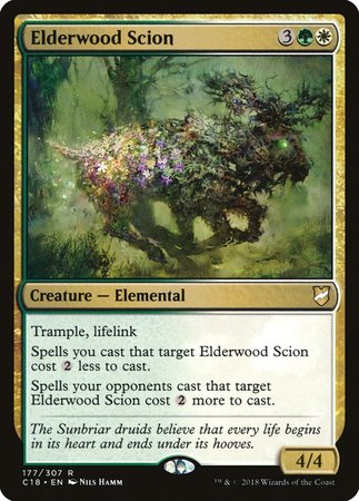 Elderwood Scion [Commander 2018] | Mega City Incorporated