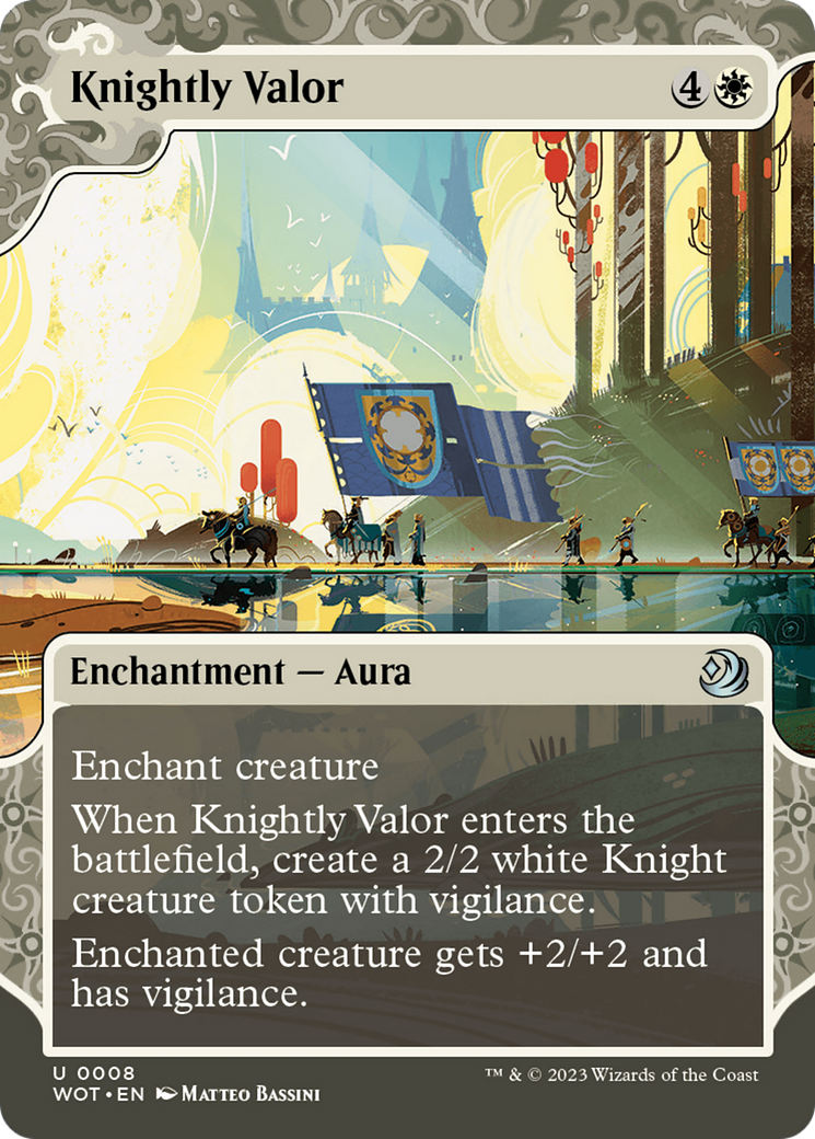 Knightly Valor [Wilds of Eldraine: Enchanting Tales] | Mega City Incorporated