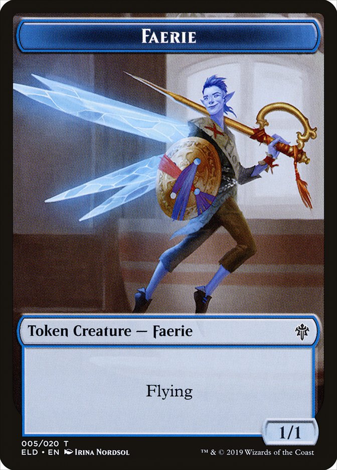 Faerie [Throne of Eldraine Tokens] | Mega City Incorporated