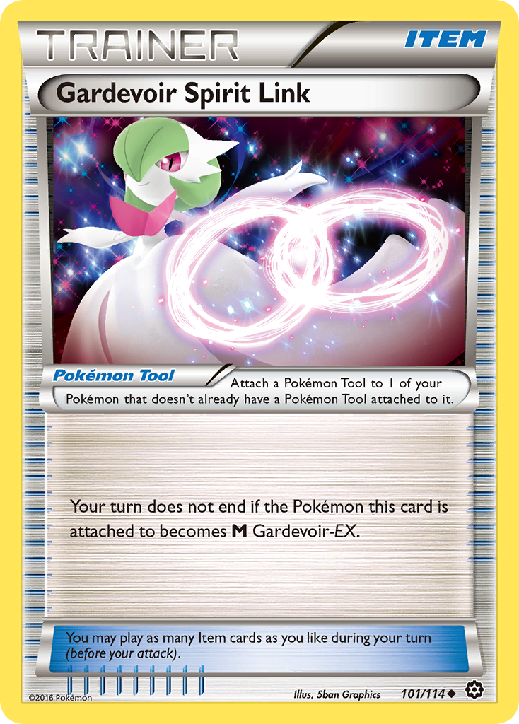 Gardevoir Spirit Link (101/114) [XY: Steam Siege] | Mega City Incorporated