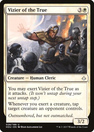 Vizier of the True [Hour of Devastation] | Mega City Incorporated