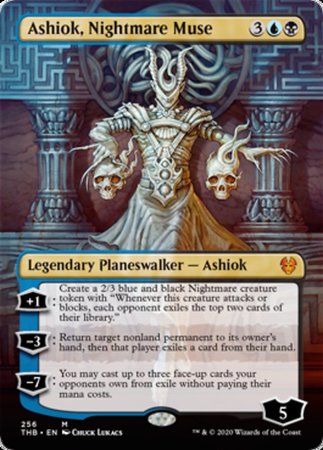 Ashiok, Nightmare Muse (Borderless) [Theros Beyond Death] | Mega City Incorporated