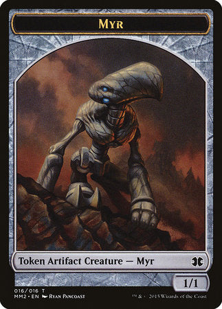 Myr Token [Modern Masters 2015 Tokens] | Mega City Incorporated