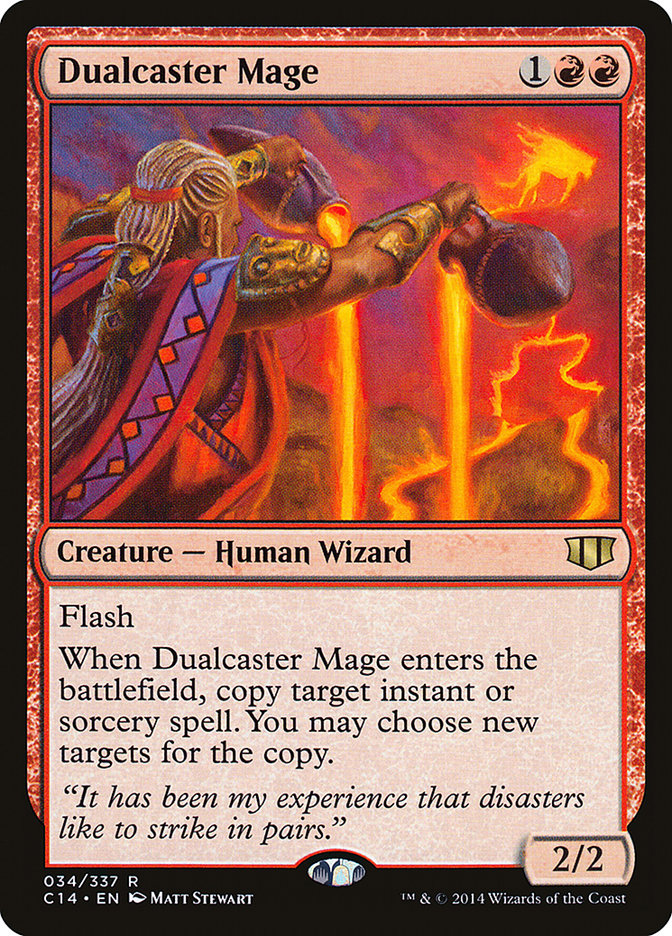 Dualcaster Mage [Commander 2014] | Mega City Incorporated