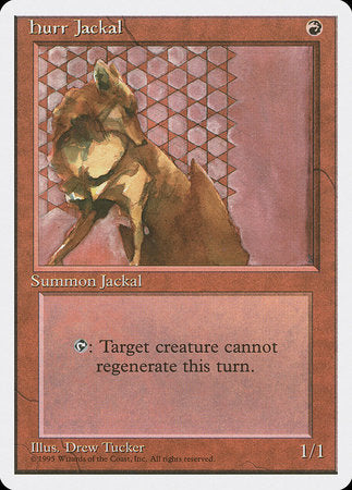 Hurr Jackal [Fourth Edition] | Mega City Incorporated
