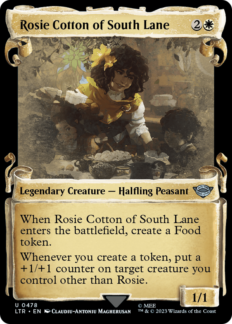 Rosie Cotton of South Lane [The Lord of the Rings: Tales of Middle-Earth Showcase Scrolls] | Mega City Incorporated