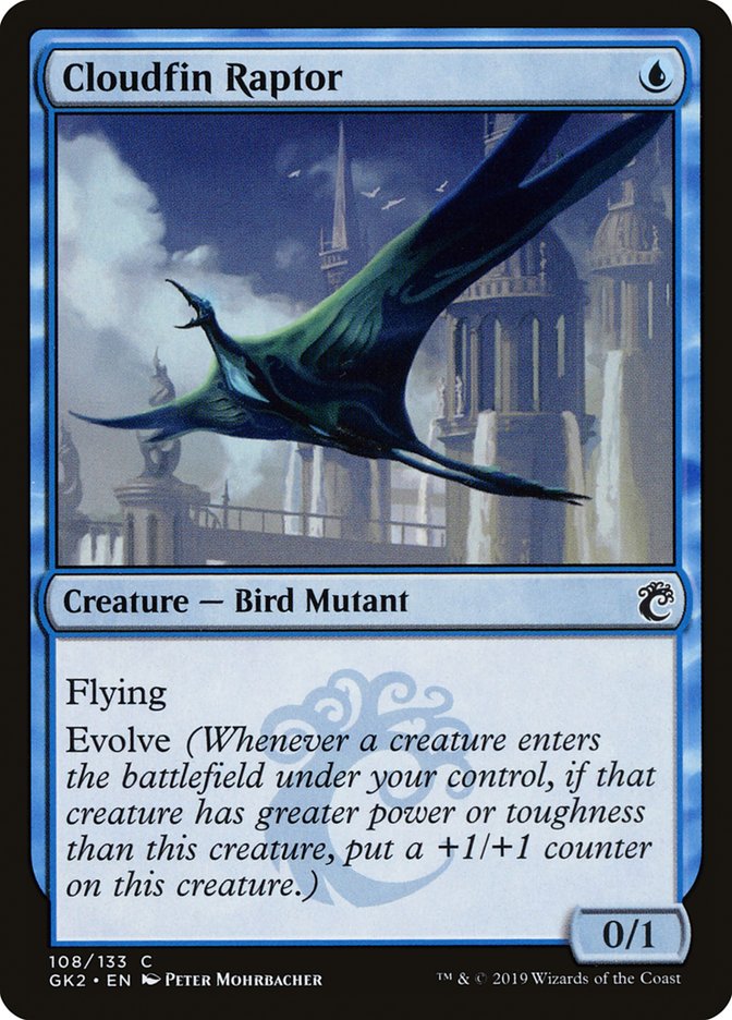 Cloudfin Raptor [Ravnica Allegiance Guild Kit] | Mega City Incorporated