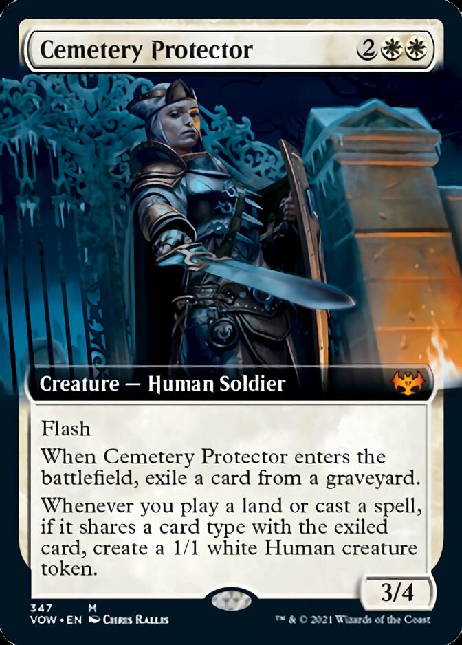 Cemetery Protector (Extended) [Innistrad: Crimson Vow] | Mega City Incorporated