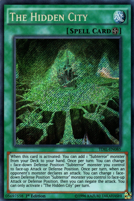 The Hidden City [TDIL-EN085] Secret Rare | Mega City Incorporated