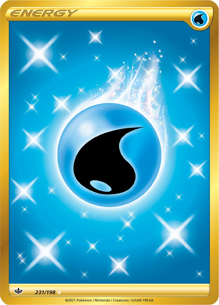 Water Energy (231/198) [Sword & Shield: Chilling Reign] | Mega City Incorporated