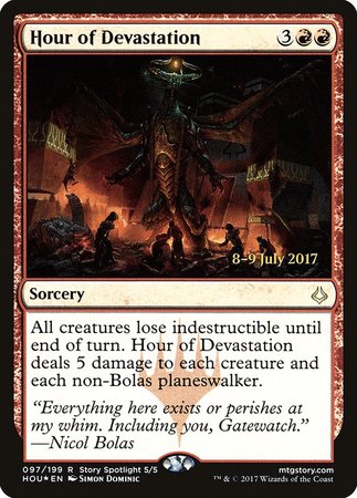 Hour of Devastation [Hour of Devastation Promos] | Mega City Incorporated