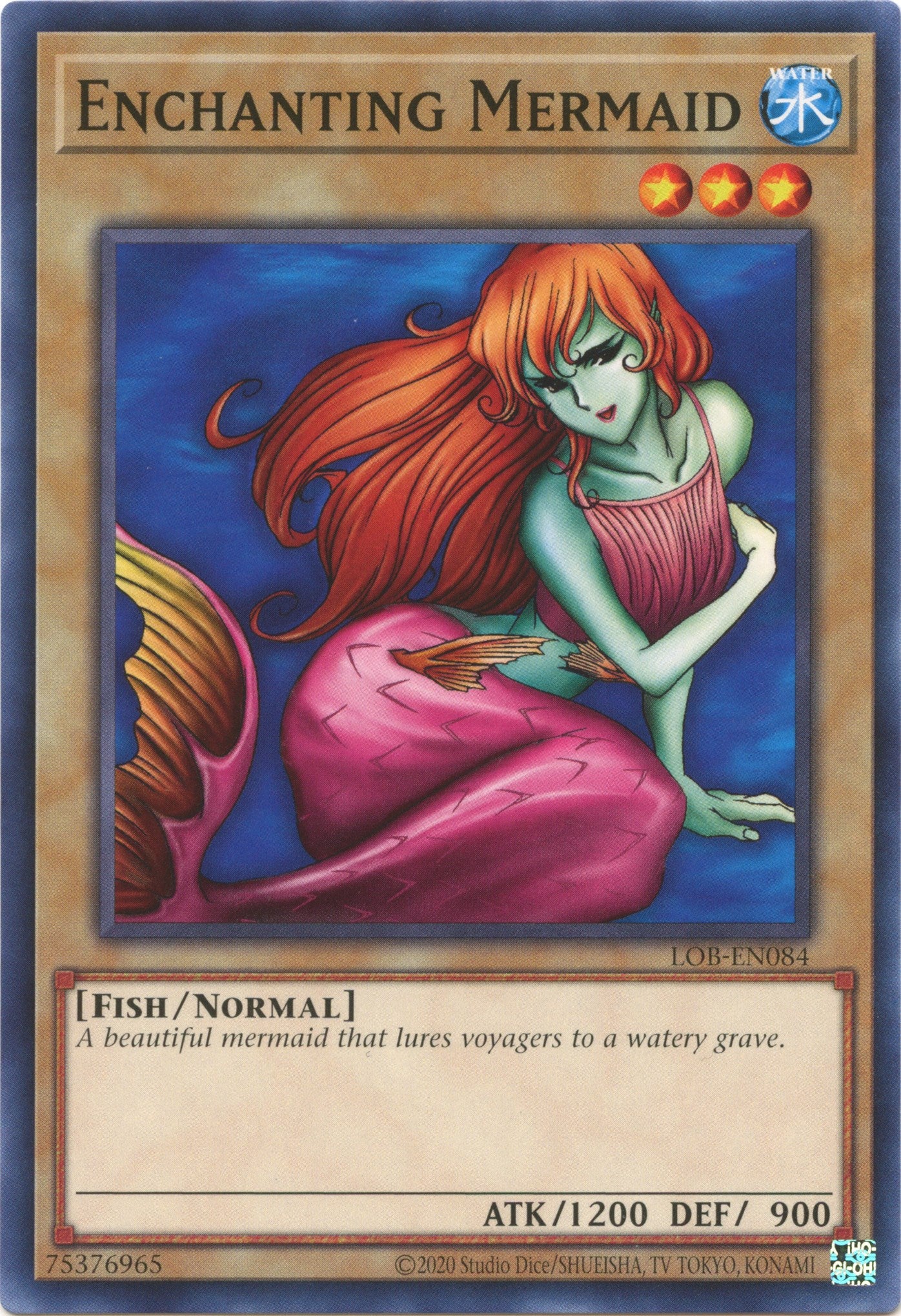 Enchanting Mermaid (25th Anniversary) [LOB-EN084] Common | Mega City Incorporated