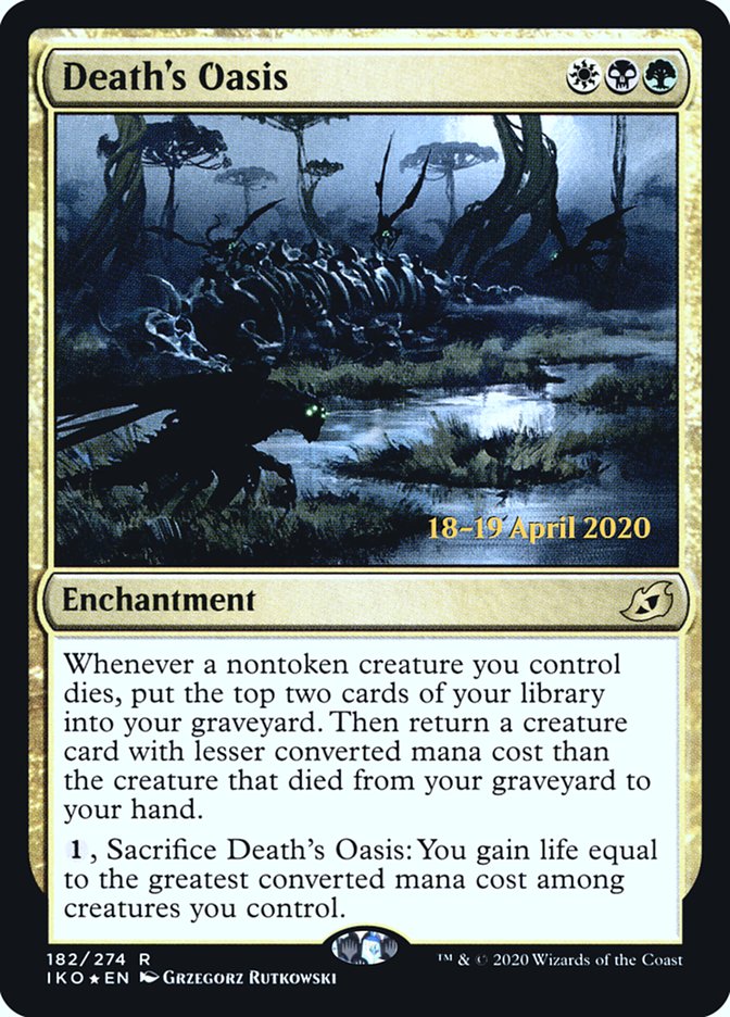 Death's Oasis  [Ikoria: Lair of Behemoths Prerelease Promos] | Mega City Incorporated