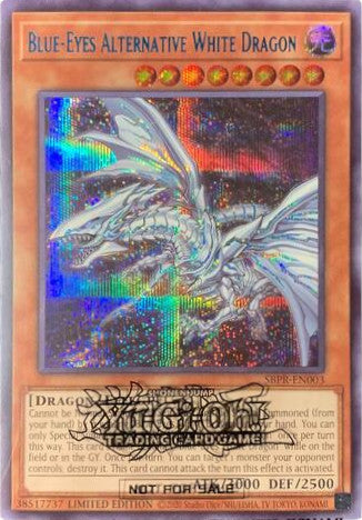 Blue-Eyes Alternative White Dragon [SBPR-EN003] Secret Rare | Mega City Incorporated