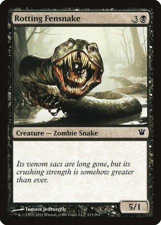 Rotting Fensnake [Innistrad] | Mega City Incorporated