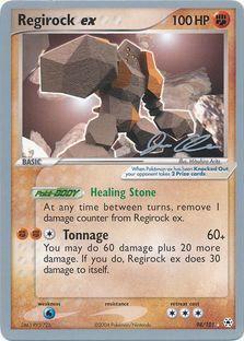 Regirock ex (98/101) (Mewtrick - Jason Klaczynski) [World Championships 2006] | Mega City Incorporated