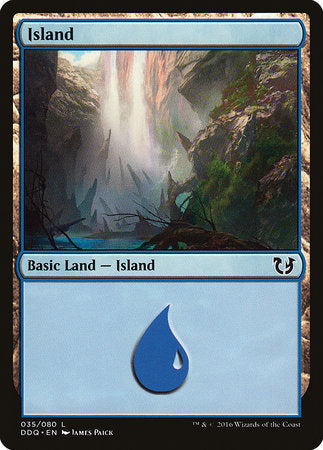 Island (35) [Duel Decks: Blessed vs. Cursed] | Mega City Incorporated